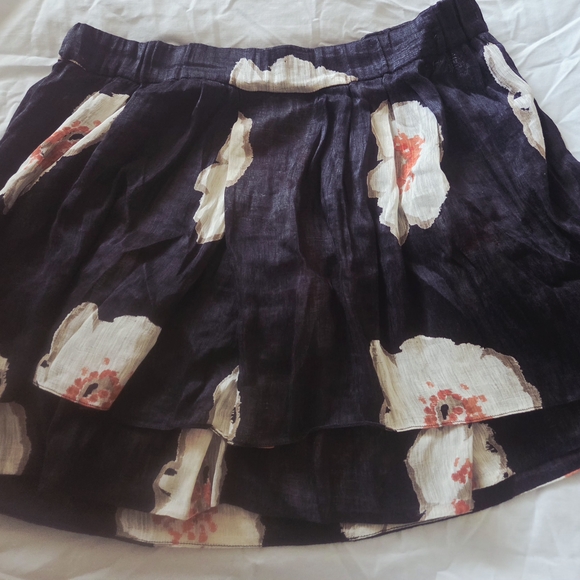 Isabel Marant Dresses & Skirts - Isabel Marant Navy Floral Skirt